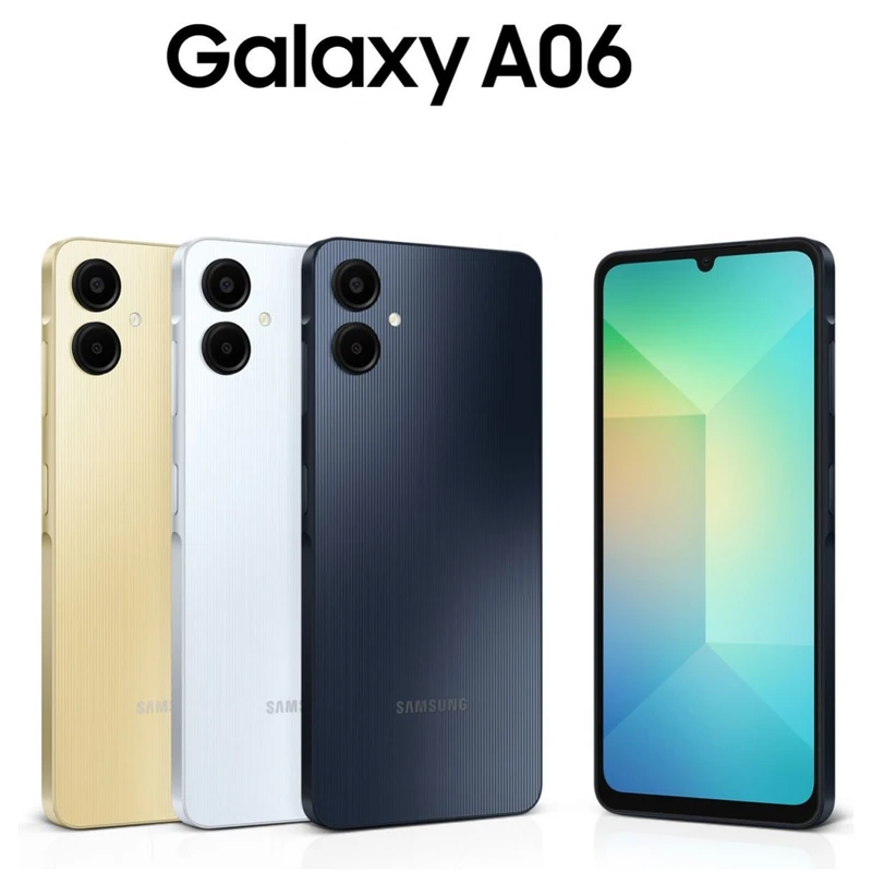 گوشی سامسونگ Galaxy A06 رجیسترشده دو سیمکارت 128 گیگابایت با رم 6 گیگابایت گوشی سامسونگ Galaxy A06 رجیسترشده دو سیمکارت 128 گیگابایت با رم 6 گیگابایت